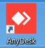 AnyDesk icon - startet das Programm